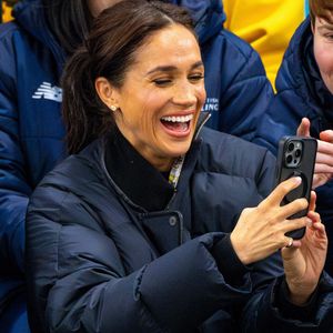 Meghan Markle au curling en fauteuil roulant au Hillcrest Recreation Centre pendant les Invictus Games Vancouver Whistler 2025 au Canada. Canada le 9 février 2025. Photo par Mischa Schoemaker/ABACAPRESS.COM