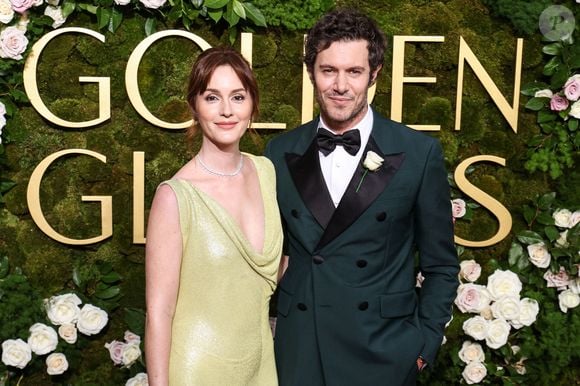 Leighton Meester et Adam Brody aux Golden Globe Awards