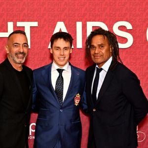 Youri Djorkaeff, Louis Ducruet et Christian Karembeu durant la soirée de gala du "Fight Aids Cup 2026" à l'hôtel Fairmont Monte-Carlo à Monaco, le 24 janvier 2026 après la sixième édition de la Fight Aids Cup.

© Bruno Bebert / Bestimage