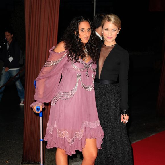 Roxane Depardieu et Dianna Agron lors de l'ouverture de la 'Cité du Cinéma' de Luc Besson à Saint-Denis, France, le 21 septembre 2012. Photo Domine-Marechal/ABACAPRESS.COM