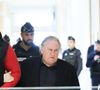 Gérard Depardieu et son avocat Jérémie Assous - Arrivées au procès de Gérard Depardieu pour agressions sexuelles sur deux femmes lors d'un tournage de film en 2021, au tribunal correctionnel de Paris.
Le 27 mars 2025.
© Clovis / Guignebourg / Bestimage