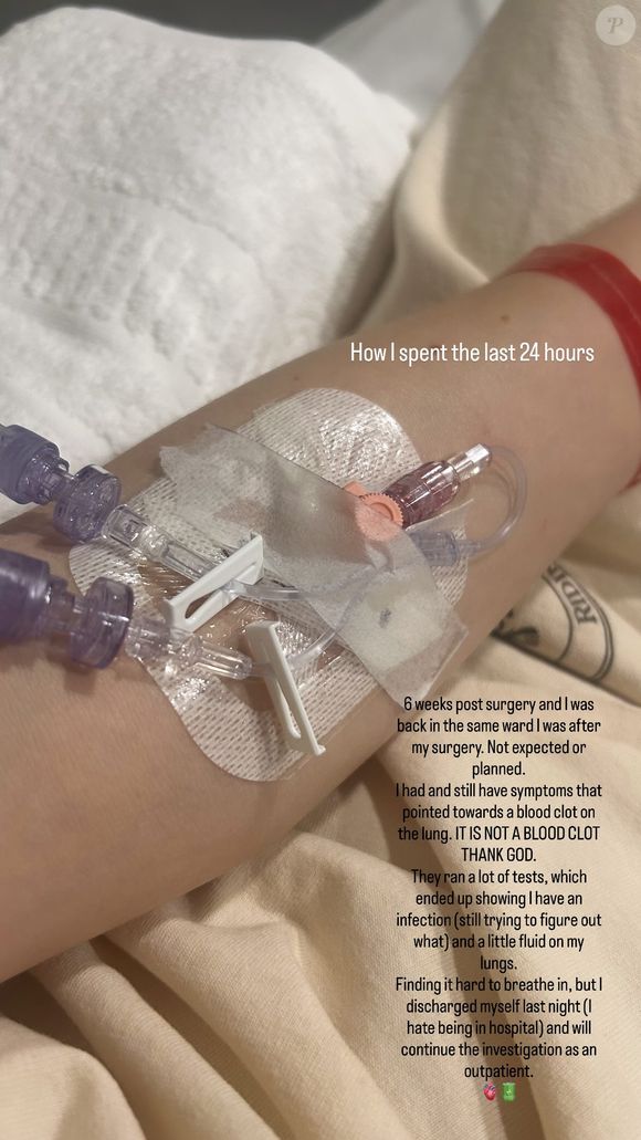 Elle a annoncé dans une story Instagram avoir dû être hospitalisée : "Ce n’était pas prévu” a-t-elle indiqué

Jessie J raconte la mésaventure qui lui est arrivée sur Instagram