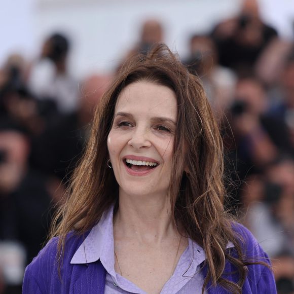 Juliette Binoche au photocall Les Presidentes Des Jurys Du 78 Festival De Cannes lors du 78ème Festival International du Film de Cannes, au Palais des Festivals à Cannes, France, le 17 mai 2025. © Jacovides-Moreau/Bestimage