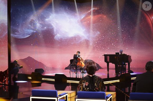 Exclusif -Gautier Capuçon, lors de l'enregistrement de l'émission "La Boîte à secrets", présentée par F.Bollaert et diffusée le 10 octobre 2025 sur France 3, dans les studios du Lendit à Saint-Denis, Seine Saint-Denis, France, le 22 septembre 2025. © Jack Tribeca/Bestimage