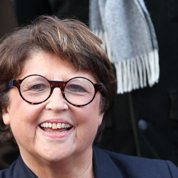 Martine Aubry, maire honoraire de Lille - Line Renaud, 97 ans, a inauguré un jardin public qui porte son nom, à Lille, France, le mercredi 17 décembre 2025.

© Claude Dubourg/Bestimage