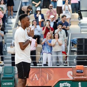 Gael MONFILS - Soirée "Gael & Friends" à Roland Garros sur le court Phlippe Chatrier à Paris le 21 mai 2026.