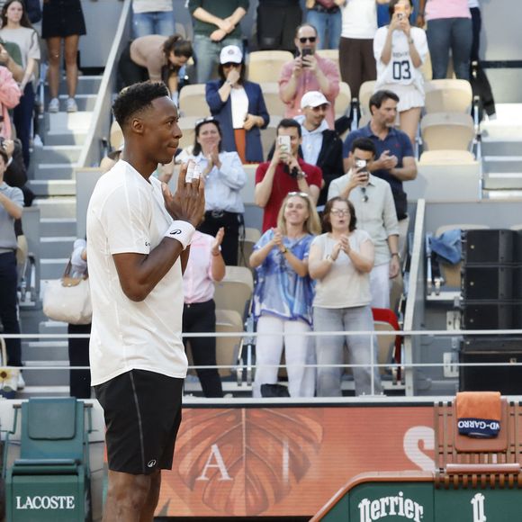 Gael MONFILS - Soirée "Gael & Friends" à Roland Garros sur le court Phlippe Chatrier à Paris le 21 mai 2026.