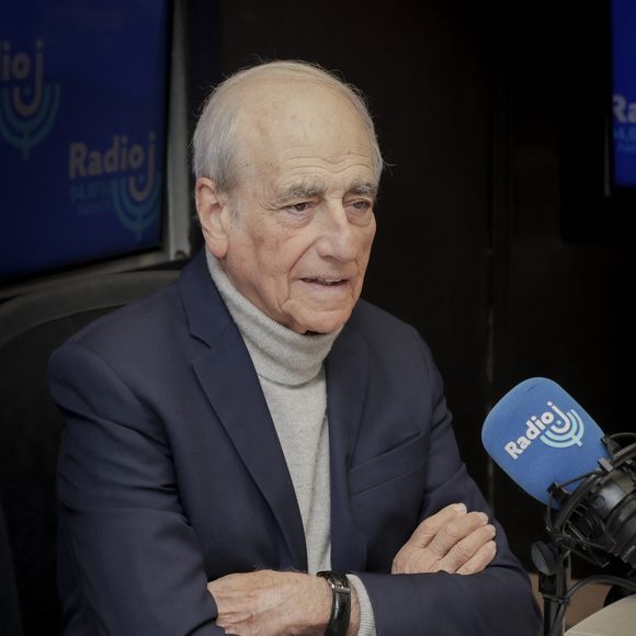 Exclusif - Jean-Pierre Elkabbach - Jean-Pierre Elkabbach était l’invité de F.Haziza à Radio J (Diffusion  dimanche 29/01/2023) - Paris le 26/01/2023 - © Jack Tribeca / Bestimage