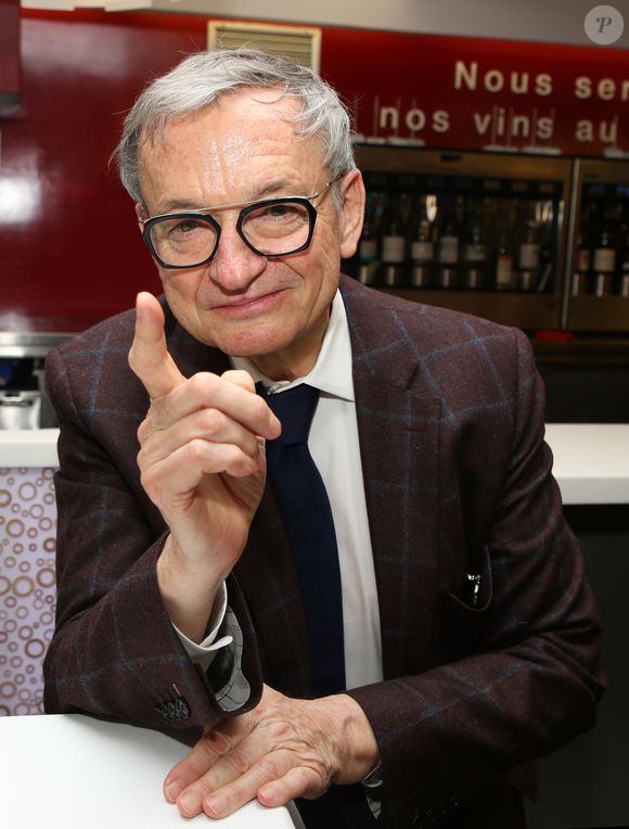 Jean-Luc Petitrenaud - Lancement du livre de J-L Petitrenaud "Les quatre saisons d'Emile et Marcelle" au restaurant Lavinia à Paris le 5 novembre 2018. © Denis Guignebourg/Bestimage