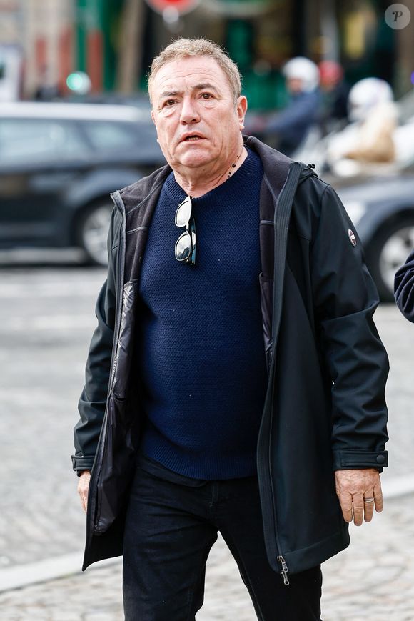 Fabien Onteniente - Arrivées à la cérémonie religieuse en hommage à Rolland Courbis dans l'église de la Madeleine à Paris, France, le 14 janvier 2026. © Jacovides-Moreau/Bestimage