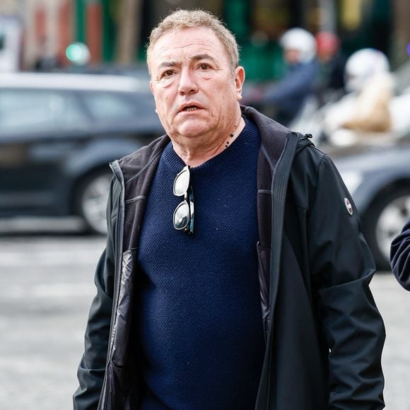 Fabien Onteniente - Arrivées à la cérémonie religieuse en hommage à Rolland Courbis dans l'église de la Madeleine à Paris, France, le 14 janvier 2026. © Jacovides-Moreau/Bestimage