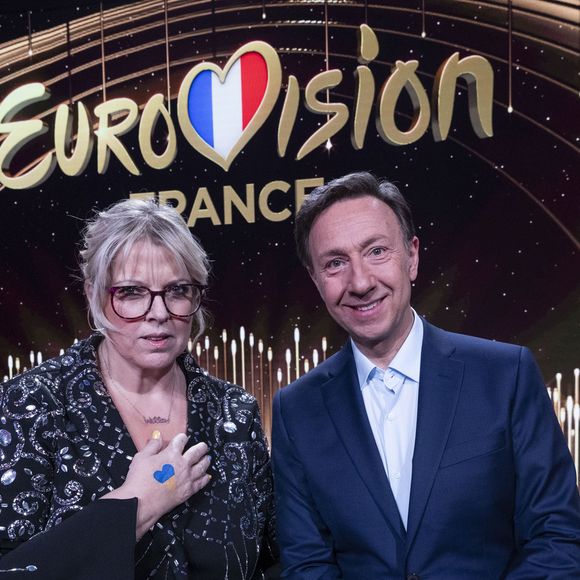 Cette année, un pays ne sera pas au concours

Laurence Boccolini et Stéphane Bern - Enregistrement de l'émission "Eurovision, c'est vous qui décidez", diffusée le 5 mars sur France 2
© Cyril Moreau / Bestimage