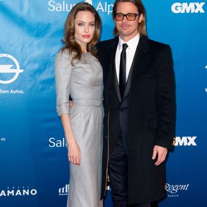 Brad Pitt et Angelina Jolie a la soiree de Gala: Cinema for Peace 2012, a Berlin AGENCE / BESTIMAGE