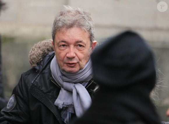 Frederic Bouraly - Sorties des obsèques de Marion Game en l'église Saint Roch à Paris, France, le 31 mars 2023. © Jonathan Rebboah/Panoramic/Bestimage