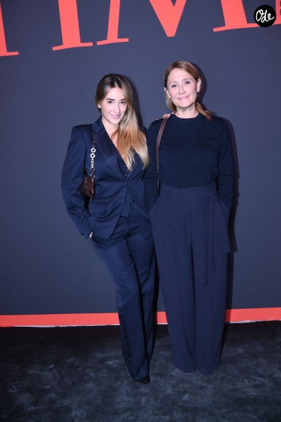 Daniela Lumbroso et sa fille Carla Ghebali - Soirée de lancement de l’édition française du magazine Time au Petit Palais à Paris le 15 décembre 2025. 
 © Rachid Bellak / Bestimage