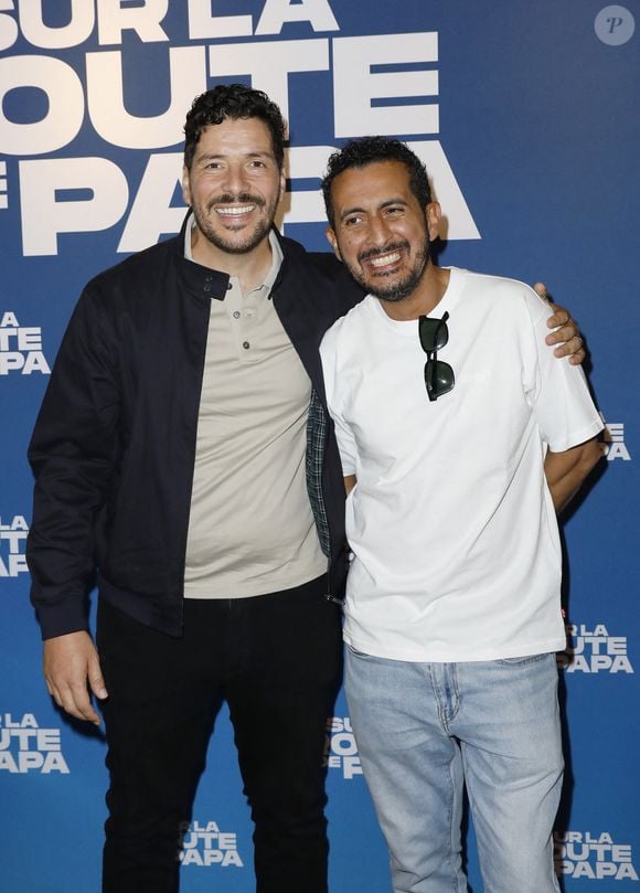Redouane Bougheraba et Mourade Zeguendi - Avant-Première "Sur la Route de Papa" UGC Bercy à Paris le 16 juin 2025. © Marc Ausset-Lacroix/Bestimage