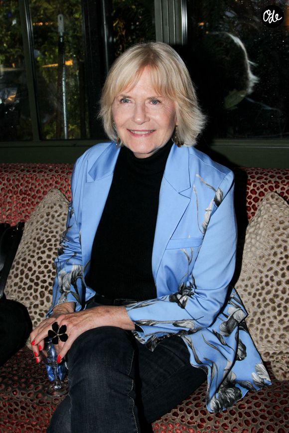 Catherine Ceylac lors de la soirée de remise du prix littéraire de la Closerie des Lilas à Paris le 6 mai 2026. © Philippe Baldini / Bestimage