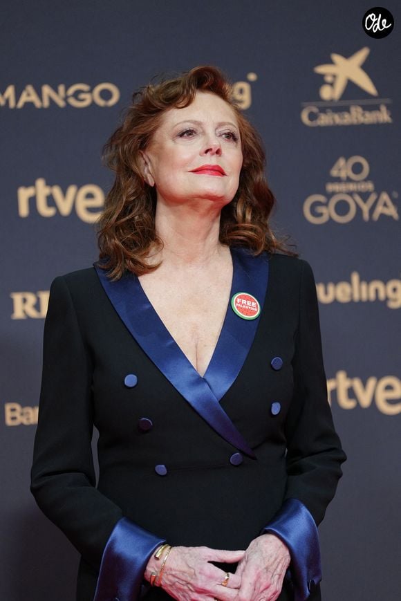 Susan Sarandon — Photocall de la 40ème cérémonie des Goya Awards à Barcelone, le 28 février 2026. 
©LALO YASKY / BESTIMAGE