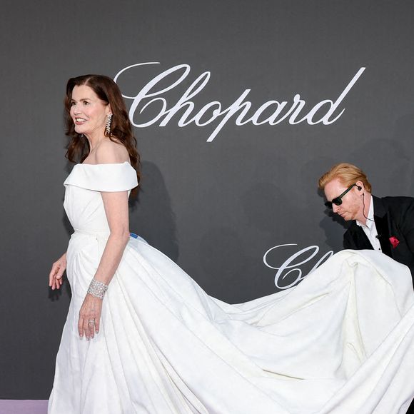 Geena Davis - Photocall du gala " amfAR 2026 by Chopard " à l'Hôtel du Cap-Eden-Roc à Antibes, lors du 79ème Festival International du Film de Cannes. Le 21 mai 2026
© Jacovides-Moreau / Bestimage