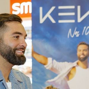Kendji Girac a raconté cette anecdote dans son livre.
Le chanteur Kendji Girac en séance de dédicaces pour son autobiographie Mi vida à la Librairie du Furet du Nord à Lille, France, le 1er octobre 2025. © Stephane Vansteenkiste/Bestimage