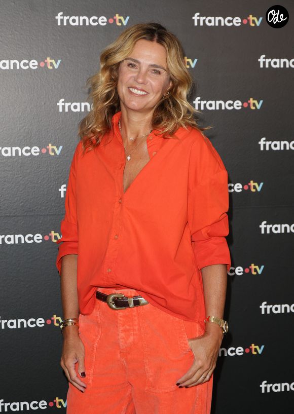 Marine Vignes au photocall de la conférence de presse de rentrée de France Télévisions à Paris, France, le 4 septembre 2024. © Coadic Guirec/Bestimage