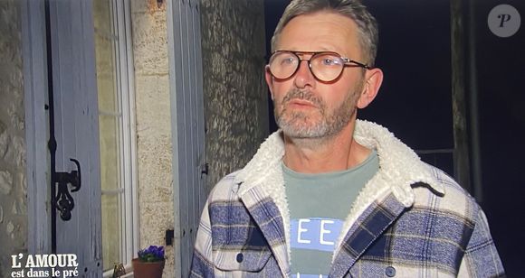 Christophe avec son prétendant Yann dans "L'amour est dans le pré" sur M6.
Crédit : M6
