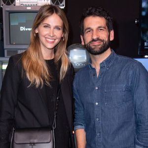 Exclusif – Ophélie Meunier et Dominique Tenza à la soirée de lancement de Diverto au Trianon à Paris, le 11 janvier 2023. Photo : Aurore Marechal/ABACAPRESS.COM
