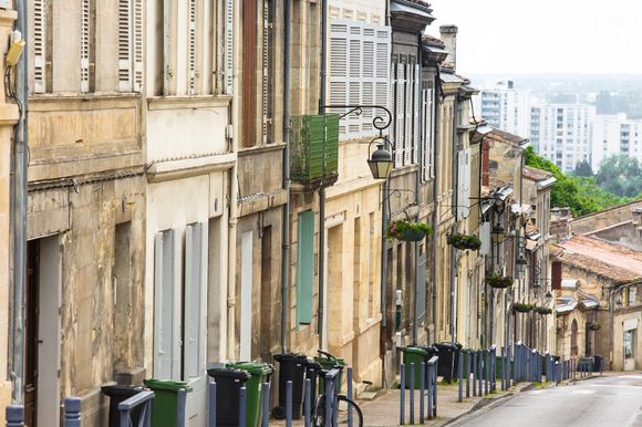 Lormont (33) : rue du General de Gaulle - Photo by Meisels/ANDBZ/ABACAPRESS.COM