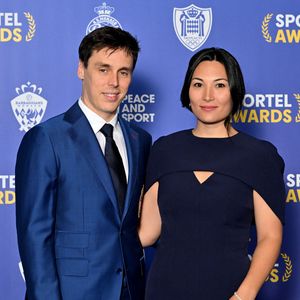 Louis et Marie Ducruet durant le photocall des Sportel Awards 2025 au Grimaldi Forum à Monaco, le 20 octobre 2025.
Les Sportel Awards sont une compétition internationale visant à récompenser les plus belles images de sport de l'année dans le cadre du Sportel qui est un salon international du sport et des médias qui se déroule en Principauté. © Bruno Bebert/Bestimage