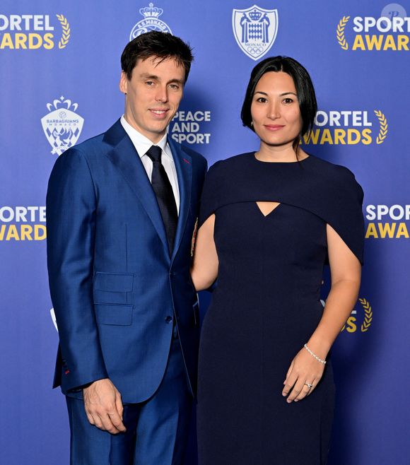 Louis et Marie Ducruet durant le photocall des Sportel Awards 2025 au Grimaldi Forum à Monaco, le 20 octobre 2025.
Les Sportel Awards sont une compétition internationale visant à récompenser les plus belles images de sport de l'année dans le cadre du Sportel qui est un salon international du sport et des médias qui se déroule en Principauté. © Bruno Bebert/Bestimage