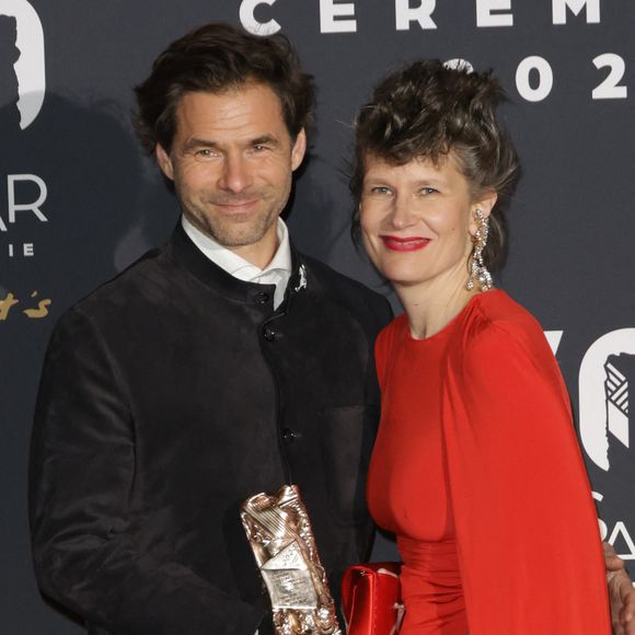 Elle est signée Clément Ducol et Camille

Clément Ducol et Camille (César de la meilleure musique originale) au photocall du dîner de la 50ème édition de la cérémonie des César au Fouquet's à Paris, France, le 28 février 2025. © Coadic Guirec/Bestimage
