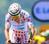 Mais ces dernières heures, le Français est aussi au cœur d'une polémique...

Le Français Lenny Martinez, à l'arrivée de la 13e étape de la 112e édition du Tour de France, le 18 juillet 2025, à Peyragudes, France. © Photo News/Psnewz/Bestimage