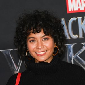 Vaimalama Chaves (Miss France 2019) - Avant-première du film "Black Panther: Wakanda Forever" au Grand Rex à Paris le 7 novembre 2022. © Coadic Guirec/Bestimage