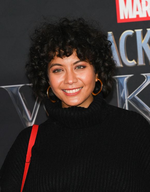 Vaimalama Chaves (Miss France 2019) - Avant-première du film "Black Panther: Wakanda Forever" au Grand Rex à Paris le 7 novembre 2022. © Coadic Guirec/Bestimage