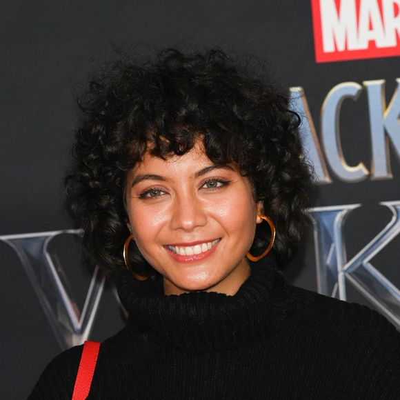 Vaimalama Chaves (Miss France 2019) - Avant-première du film "Black Panther: Wakanda Forever" au Grand Rex à Paris le 7 novembre 2022. © Coadic Guirec/Bestimage
