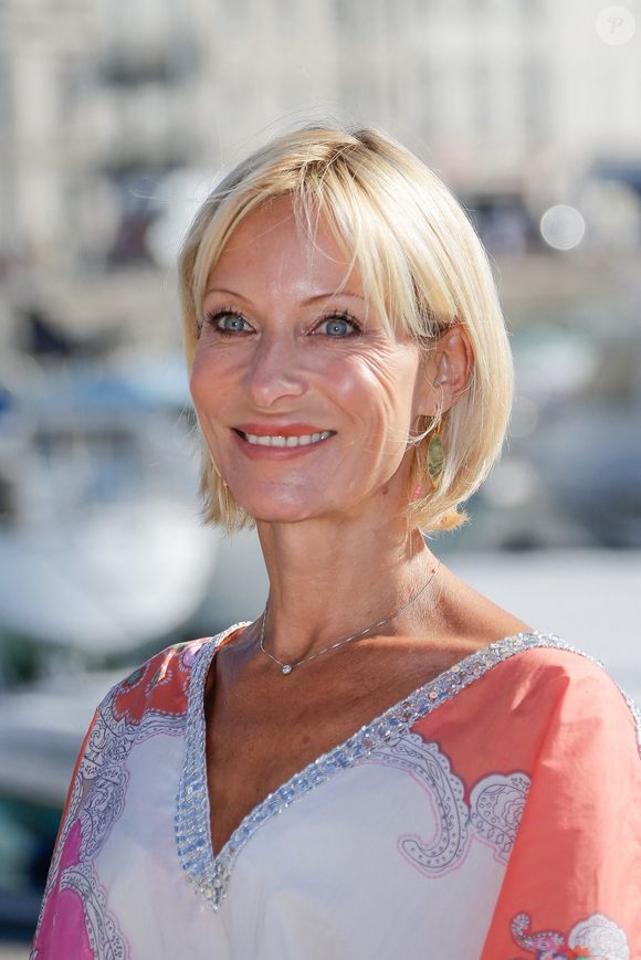 Rebecca Hampton lors de la 20e édition du Festival de fiction TV, le 15 septembre 2018 à La Rochelle, France .Photo by Thibaud MORITZ/ ABACAPRESS.COM