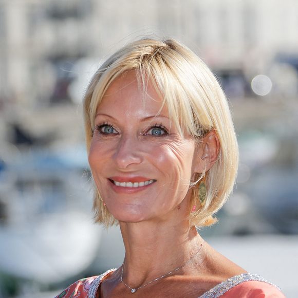 Rebecca Hampton lors de la 20e édition du Festival de fiction TV, le 15 septembre 2018 à La Rochelle, France .Photo by Thibaud MORITZ/ ABACAPRESS.COM