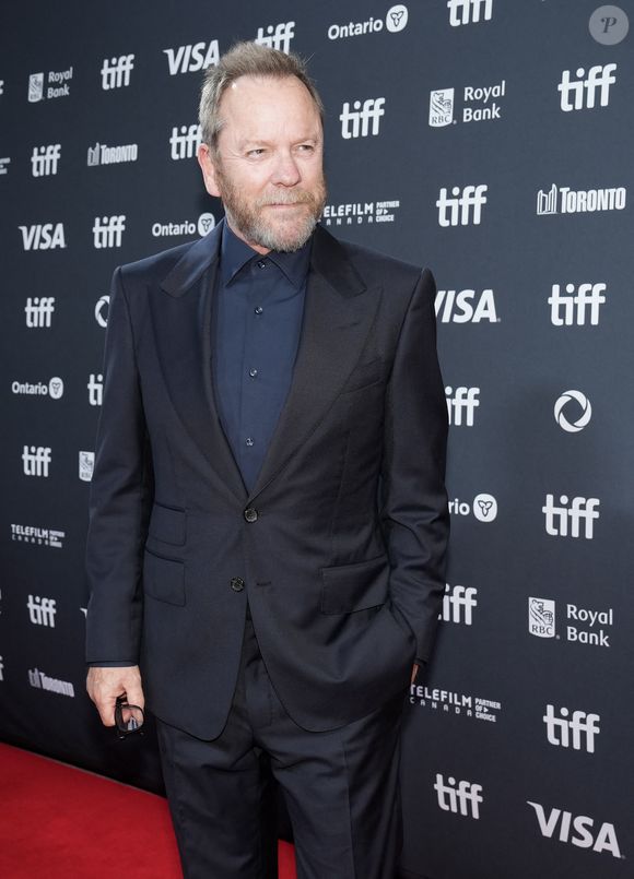 Le 12 septembre 2024, Toronto, On, CANADA : L'acteur Kiefer Sutherland pose pour des photos sur le tapis rouge pour le film ''Takin' Care of Business'' pendant le Festival international du film de Toronto à Toronto le jeudi 12 septembre 2024. (Credit Image : Â© Nathan Denette/The Canadian Press via ZUMA Press)