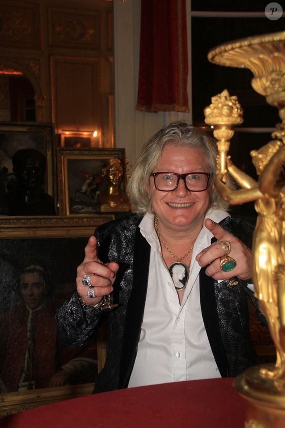 Pierre-Jean Chalençon lors de la soirée du nouvel an orthodoxe au Palais Vivienne à Paris le 15 janvier 2023. © Philippe Baldini / Bestimage