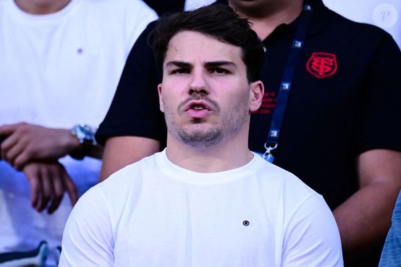 Antoine Dupont ( Toulouse ) lors de la finale du Top 14 de rugby français entre le Stade Toulousain (Toulouse) et l'Union Bordeaux-Begles (UBB) au Stade de France à Saint-Denis. Le 28 juin 2025.  © Dante Badano/PsnewZ/Bestimage