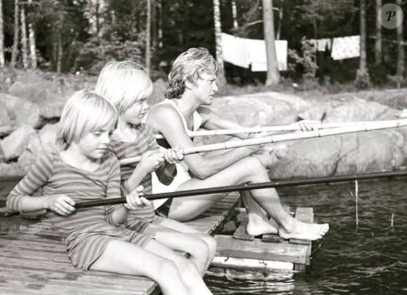 Claude François et ses fils Claude et Marc, photo partagée sur Instagram le 11 mars 2022.