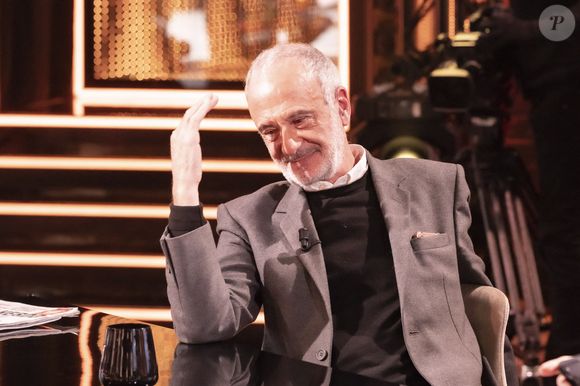 Exclusif - Gérard Miller - Enregistrement de l'émission "On Est En Direct (OEED)", présentée par L.Ruquier et L.Salamé, et diffusée en direct le 2 avril sur France 2
© Jack Tribeca / Bestimage