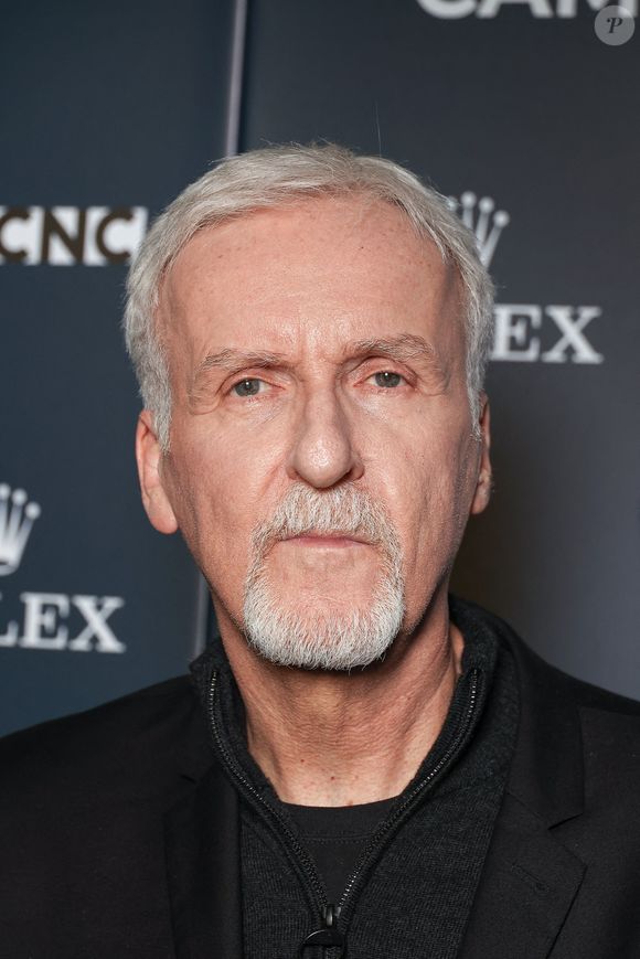 James Cameron participe à l'exposition 'L'Art De James Cameron - The Art Of James Cameron' à La Cinémathèque le 03 avril 2024 à Paris, France. Photo par Nasser Berzane/ABACAPRESS.COM
