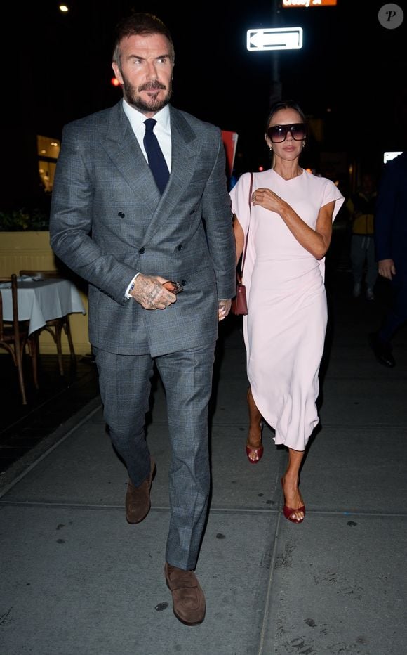 New York, NY Victoria et David Beckham rejoignent les élites de la mode et du divertissement au Crosby Street Hotel pour l'événement Vogue célébrant la série documentaire de Netflix Victoria Beckham.



Sur la photo : Victoria Beckham, David Beckham