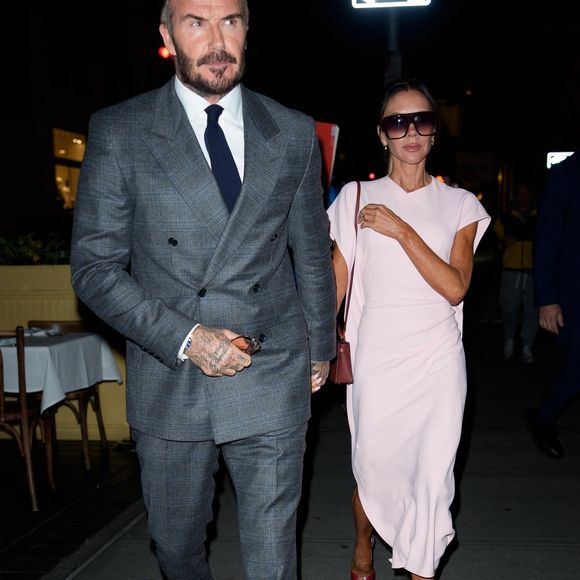 New York, NY Victoria et David Beckham rejoignent les élites de la mode et du divertissement au Crosby Street Hotel pour l'événement Vogue célébrant la série documentaire de Netflix Victoria Beckham.



Sur la photo : Victoria Beckham, David Beckham
