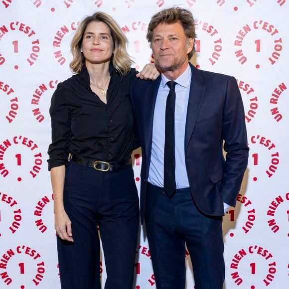 Alice Taglioni et Laurent Delahousse au photocall des invités au dîner de gala de l'association "Un rien c'est tout" au musée de l'armée aux Invalides à Paris, le 7 mars 2024.
Photo : Cyril Moreau / Bestimage