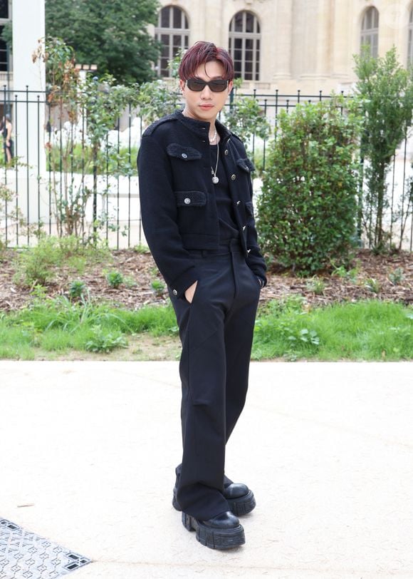 Hio Miyazawa - Les célébrités arrivent au défilé Chanel Collection Haute Couture Automne/Hiver 2025-2026 lors de la Fashion Week de Paris (PFW), le 8 juillet 2025. 
© Denis Guignebourg / Bestimage