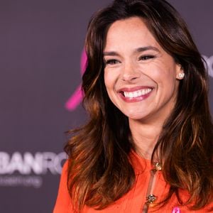 Exclusif - Marine Lorphelin (Miss France 2013) - Soirée de lancement "Octobre Rose" organisée par l'association Ruban Rose présentée par I. Ithurburu à Paris le mardi 30 septembre 2025. 
© Léa Maï - Léo Trotin - association Ruban Rose / Bestimage