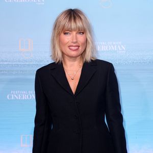 Mélanie Page sur le Tapis rouge de la 7e édition du festival Cineroman à Nice le 3 Octobre 2025 . © Bebert-Jacovides/Bestimage
