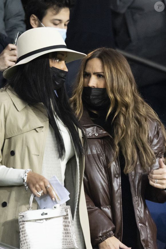 Demdem et Vitaa au match de Ligue 1 Uber Eats "PSG contre Monaco (2-0)" au Parc des Princes à Paris le 12 décembre 2021.

Cyril Moreau/Bestimage
